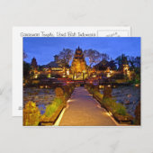 バリ島のポストの郵便はがき ポストカード (正面/裏面)