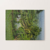 バリ島の台地Ricefield ジグソーパズル (横)