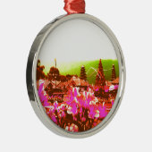 バリ島の島の楽園 メタルオーナメント (右)