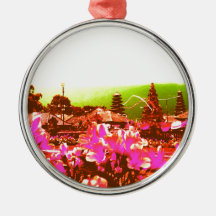 バリ島の島の楽園