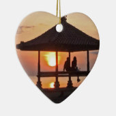 バリ島の島のMoring セラミックオーナメント (右)