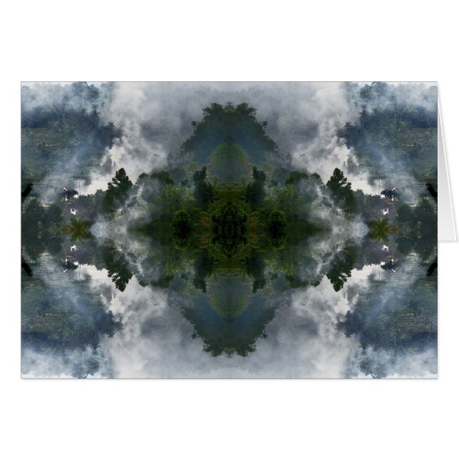 バリ島の米分野 (正面横)