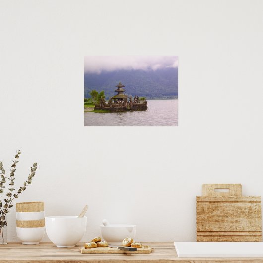 バリ島の風景 ポスター (キッチン)