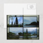 バリ島の風景 ポストカード (正面/裏面)