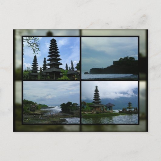 バリ島の風景 ポストカード (正面)