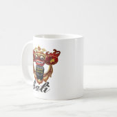 バリ島のBarongインドネシアの記念品 コーヒーマグカップ (正面左)
