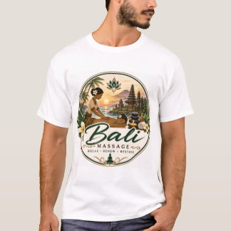 バリ島インドネシアマッサージ Tシャツ