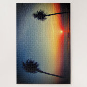 バリ島サンセットパーム ジグソーパズル (縦)