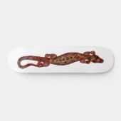 バリ島リザードレッド スケートボード (横)