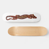 バリ島リザードレッド スケートボード (横)