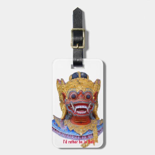 バリ島 ラゲッジタグ (正面縦)