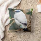 バリ島Mynaの鳥の装飾用クッション クッション (ブランケット)