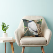 バリ島Mynaの鳥の装飾用クッション クッション (椅子)