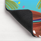 バリ旅行のポスター。 マウスパッド (コーナー)