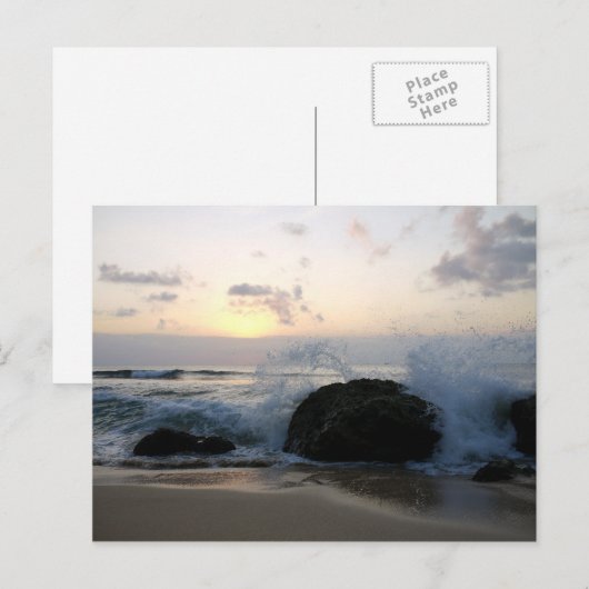 バリ波 ポストカード (正面/裏面)