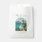 バリ結婚の感謝の写真 フェイバーバッグ (正面)