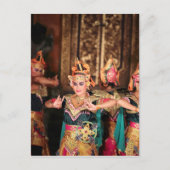 バリ舞踊 ポストカード (正面)