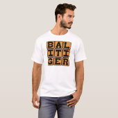 バリ虎、凶暴な猫 Tシャツ (正面フル)