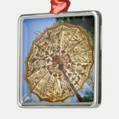 バリ·インドネシア|テンプルの傘 メタルオーナメント (左)