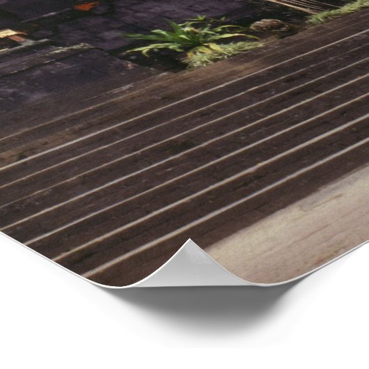 バリ，インドネシア ポスター (角)