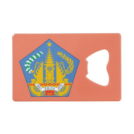 バリ，インドネシア（レッサースンダ諸島） クレジットカード栓抜き