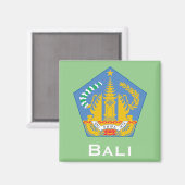 バリ,インドネシア(レッサースンダ諸島) マグネット (正面/裏面)