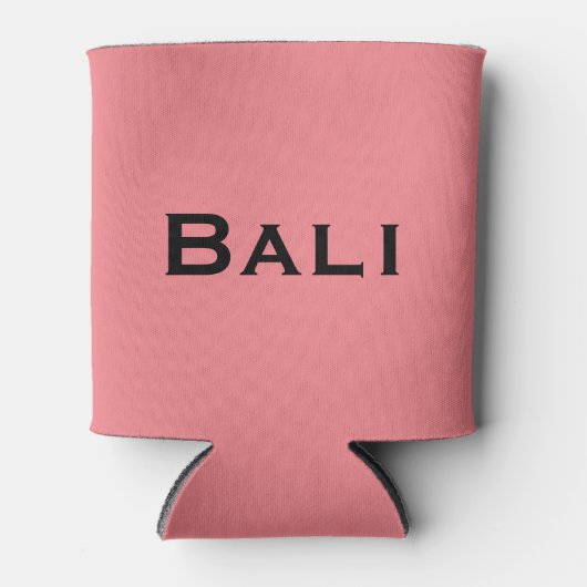 バリ，インドネシア（レッサースンダ諸島） 缶クーラー (正面)