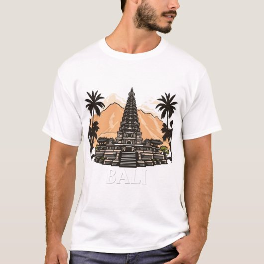 バリ インドネシア Tシャツ (正面)