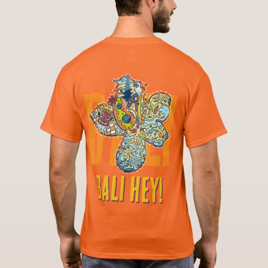 バリ・ヘイ! Tシャツ (裏面)