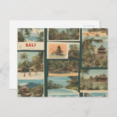 バリ(12) ポストカード (正面/裏面)
