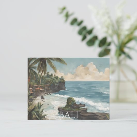 バリ(13) ポストカード (スタンド正面)