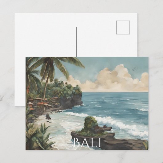 バリ(13) ポストカード (正面/裏面)