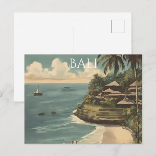 バリ(15) ポストカード (正面/裏面)