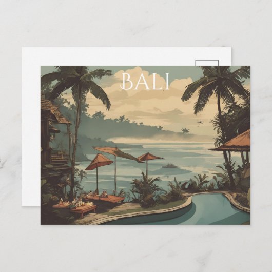 バリ(22) ポストカード (正面/裏面)