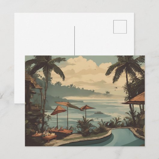 バリ(23) ポストカード (正面/裏面)