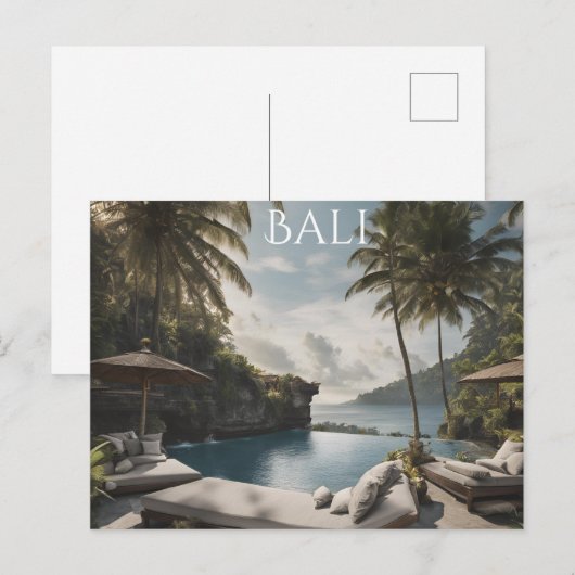 バリ(6) ポストカード (正面/裏面)