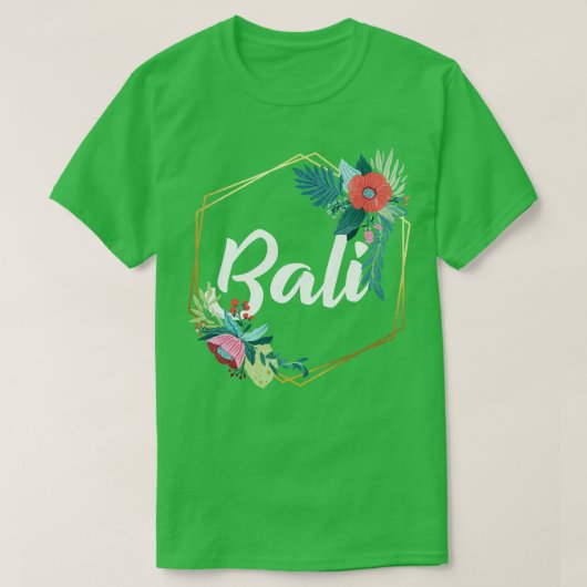 バリ Tシャツ (デザイン正面)