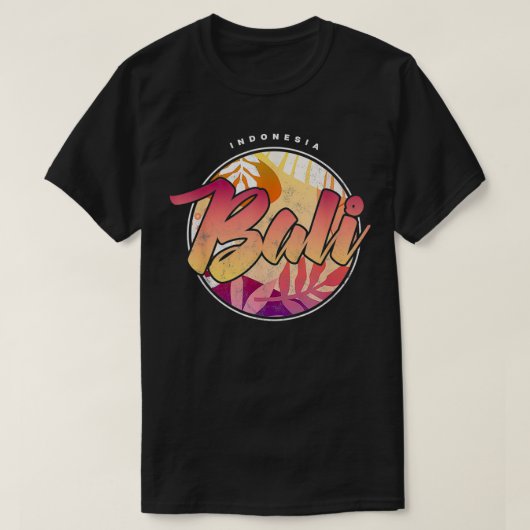バリ Tシャツ (デザイン正面)