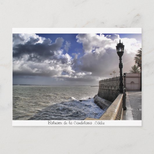 バルアルテデラカンデラリアカディス ポストカード (正面)