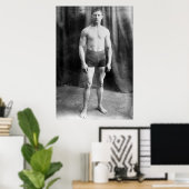 バルカンのレスラーYussif Hussane, 1915 ポスター (ホームオフィス)