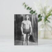 バルカンのレスラーYussif Hussane, 1915 ポストカード (スタンド正面)