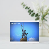 バルカンの像 ポストカード (スタンド正面)