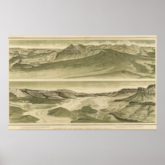 バルカンの王座からコロウィップを見上げて ポスター (正面)