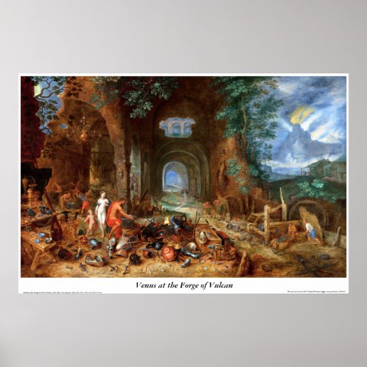 バルカンの鍛冶場の金星 ポスター (正面)