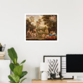 バルカンの鍛冶場の金星， 18世紀 ポスター (ホームオフィス)