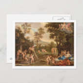 バルカンの鍛冶場の金星, 18世紀 ポストカード (正面/裏面)