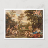 バルカンの鍛冶場の金星, 18世紀 ポストカード (正面)
