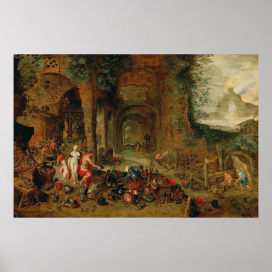 バルカンの鍛冶場 ポスター (正面)