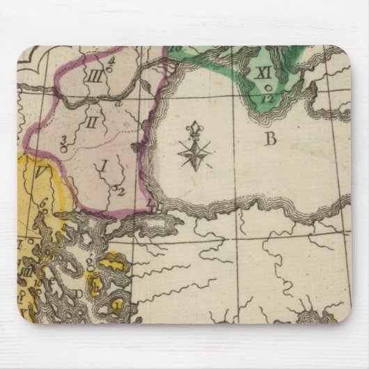 バルカン半島3 マウスパッド (正面)