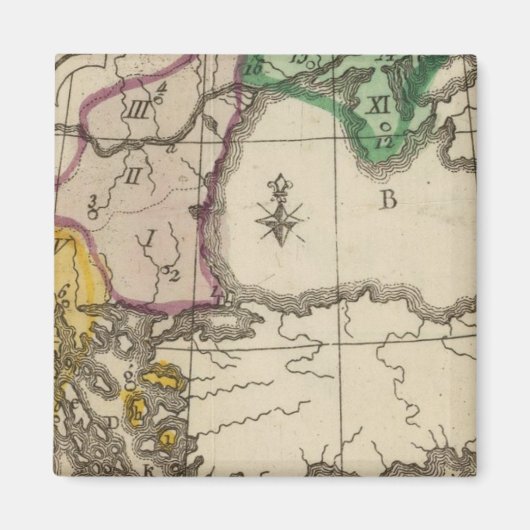 バルカン半島3 マグネット (正面)